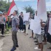Fhoto : Sudarsono Selaku koordinator Sumenep Forum Saat Melakukan Aksi Demo 