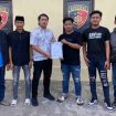 Foto : Aktivis Dear Jatim Usai Resmi Melaporkan Dinas PUTR kabupaten Sumenep 