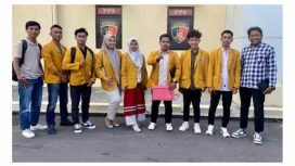 Foto ;  Tolak Amier Dan Sudarsono yang tergabung dalam BEM Unija Sumenep Usai Melakukan Audensi Perihal TPKS Yang terjadi di Desa Pangaran 
