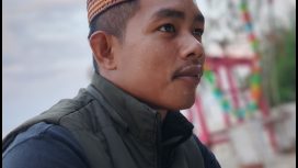 Foto : Moh.Rofik Risandi Ketua Karang Taruna Desa Saur Saebus