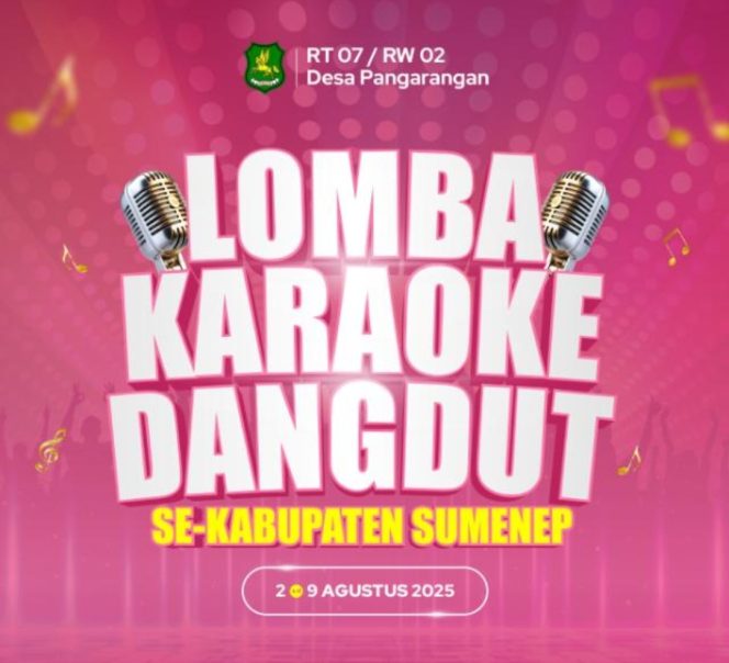 
					Pemdes Pangarangan Kolaborasi Cafe Cangkir Rayakan HUT RI ke-80 Dengan Lomba karaoke Dangdut Se-kabupaten Sumenep