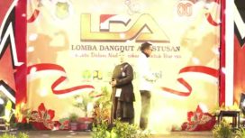 Foto : Lilik Dan Sucipto Utusan Diskominfo Dalam Lomba Dangdut Agustusan ( LDA )