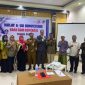 Foto : Kepala Diskop UKM Perindag Kabupaten Sumenep, Di dampingi Nara Sumber Serta Peserta Diklat