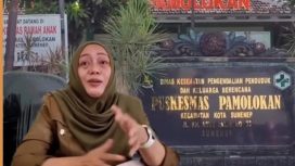 Foto : drg.Novia Sri Wahyuni, M.Kes., Kepala Puskesmas Pamolokan Sumenep Madura Jawa Timur
