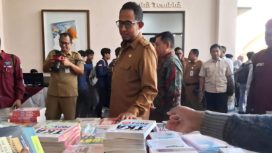 Foto : Bupati Sumenep Dr.H.Achmad Fauzi wongsojudo, S.H.,M.H Hadiri Festival Literasi di Kampus Uniba Madura