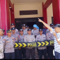 Foto :Nurahmat Korlap Aksi FMSP Saat Demontrasi Di Depan Kantor Disperkimhub Kabupaten Sumenep