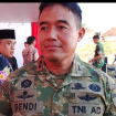 Foto : Letkol Arm Bendi Wibisono, SE.M.Han Komandan Kodim 0827 Sumenep 