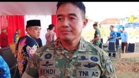 Foto : Letkol Arm Bendi Wibisono, SE.M.Han Komandan Kodim 0827 Sumenep 