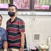 Foto : Kanan dokter Spesialis Muda dr.Hendy wiranata, sp.PD, kiri Dafid Jauzi, S.Pd.I Pimpinan Redaksi Media Netsatu.com saat di cek-up