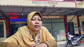Foto : dr.Fatimatul Insaniyah Kepala Puskesmas Pandian Sumenep Madura Jawa Timur 