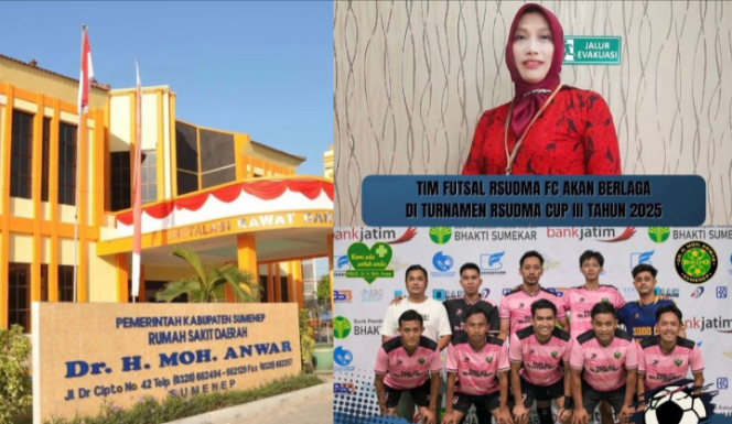 
					Direktur RSUD dr.H.Moh.Anwar Sumenep; Futsal RSUD Cup 2025 Jadikan Ajang Pererat Silaturahmi Antar Instansi 