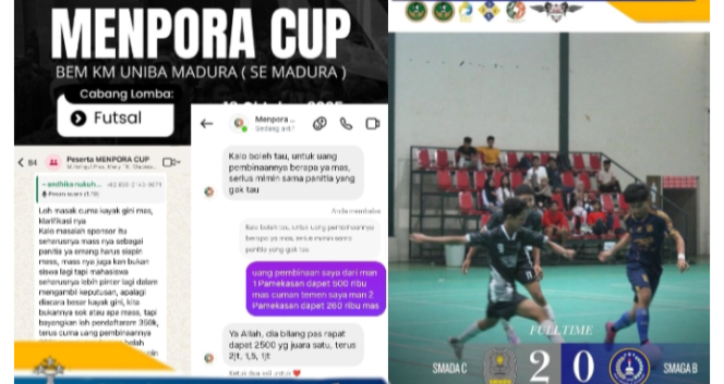 
					Foto : Turnamen Futsal Menpora Cup 2025 Yang Diselenggarakan Oleh Kampus UNIBA MADURA 