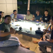 Foto ; Ahmadi Neja Sambut Hangat JSI Sumenep Di Salah Satu Cafe Surabaya