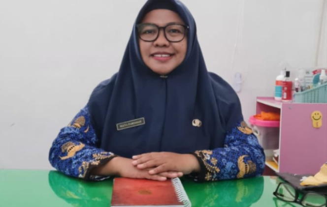 
					Foto : dr.Ellya Fardasah, M.Kes., Kepala Dinkes P2KB Kabupaten Sumenep 