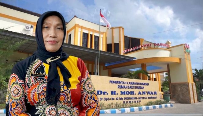 
					Foto : dr.Erlyati.,M.Kes., Direktur utama RSUD dr.H.Moh.Anwar Kabupaten Sumenep 