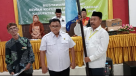 Foto : Pelantikan Ketua Dekopinda Kabupaten Sumenep periode 2025 - 2030