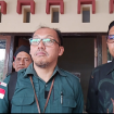 Foto : Tim Bapanas RI, Asep Herlana, SC.,M.Sc Didampingi Ipda Okta Afriasdiyanto,S.H.,M.H, Kanit Pidsus Satreskrim polres Sumenep 