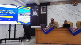 Foto : Kegiatan RSUD dr.H.Moh.Anwar Sumenep Saat Gelar Pelatihan Validasi Data Sebagai Penguatan Sistem Mutu Pelayanan Modern