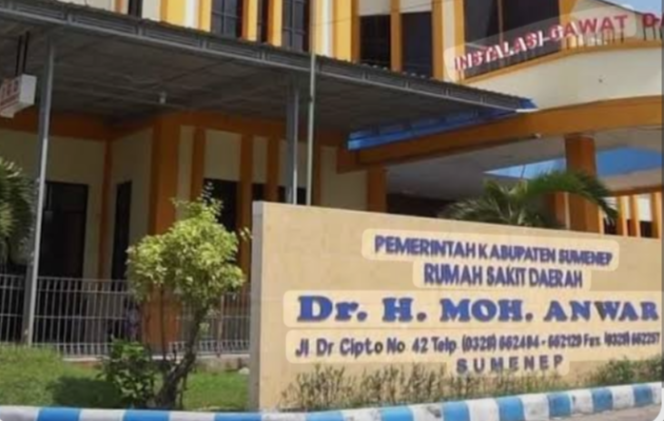 
					Foto : Rumah Sakit Umum Daerah (RSUD) dr.H.Moh.Anwar Kabupaten Sumenep 