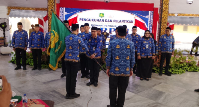 
					Foto : Pelantikan dan Pengukuhan Dewan Pengurus Korpri Kubupaten Sumenep Masa Jabatan 2026-2031