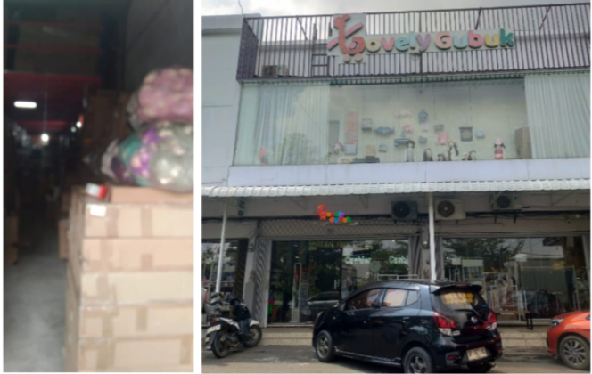 
					Foto : CV. Oke Mantap Yang Diduga Distributor Produk Tak Ber-SNI