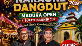 Foto :  Festival Karaoke Dangdut Madura Open Bupati Sumenep Cup 2026