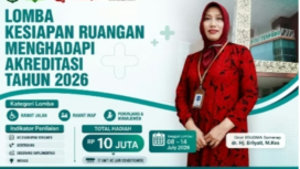 Foto : Pamflet Lomba Kesiapan Ruangan Menghadapi Akreditasi Tahun 2026 di RSUD dr.H.Moh.Anwar Sumenep 