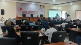 Foto : Bimbingan Teknis, Pembinaan Dan Pendampingan Penyampaian LKPM Tri Wulan II Dan Semester I Tahun 2026 Di Lantai II Kantor DPMPTSP Kabupaten Sumenep