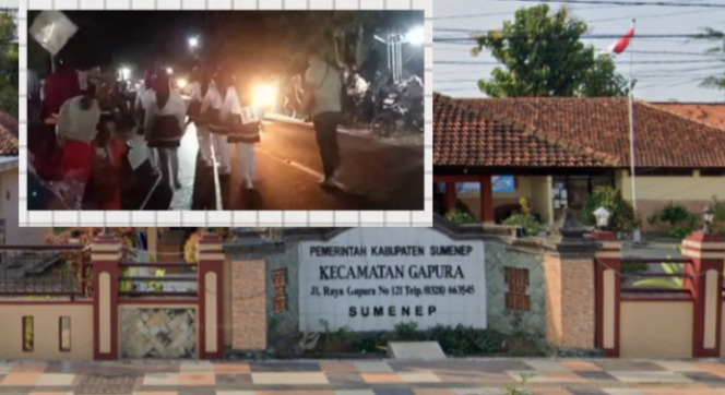 
					Foto : kantor kecamatan gapura kabupaten Sumenep Madura Jawa Timur Serta Saat Kegiatan Lomba Gerak Jalan