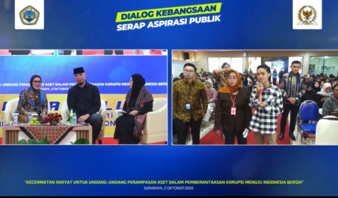 
					Foto : Salah satu calon mahasiswa unitomo yang mengadu belum keterima kuliahnya melalui jalur KIP-K karena terkendala Desil
